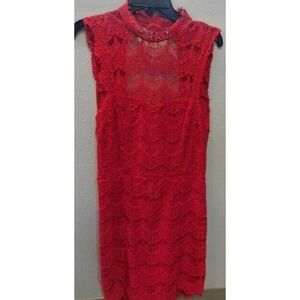 Free‎ People Intimately Daydream Bodycon Minidress RED Size Medium